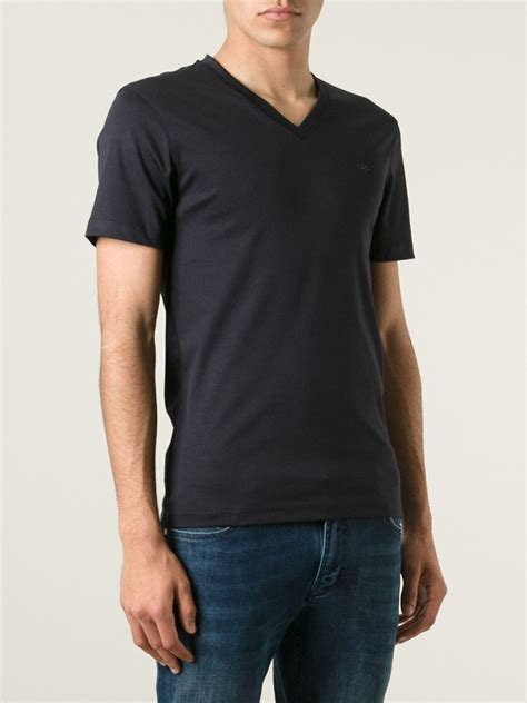 michael kors men's v-neck|Michael Kors v neck t shirt.